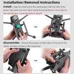 For DJI Mavic 2 BRDRC Sled Folding Heightened Landing Gear Training Rack, For DJI Mavic 2 – Bild 10