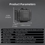 For DJI OSMO Action 5 Pro / 4 / 3 Camera Hard Storage Box Bag Protective Case, For DJI OSMO Action 5 Pro / 4 / 3 – Bild 10