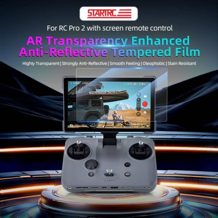 STARTRC HD AR Tempered Glass Film for DJI Mavic 4 Pro / RC Pro 2, HD AR Glass Film – Bild 2