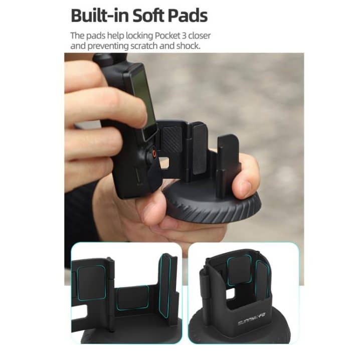 For DJI Osmo Pocket 3 Sunnylife Magnetic Base Mount Tabletop Base Stand Holder, OP3-MZ982 – Bild 6