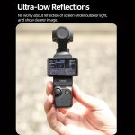 Für DJI Osmo Pocket 3 Sunnylife Displayschutzfolie AR Antireflexionsfolie aus gehärtetem Glas mit Film Locator – Bild 5