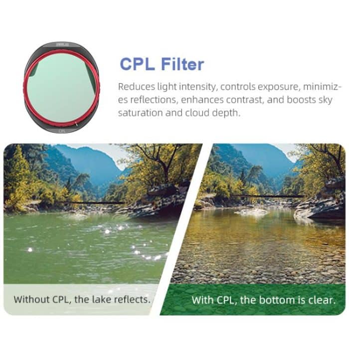 Für DJI Mavic 4 Pro STARTRC CPL-Objektivfilter – Bild 6