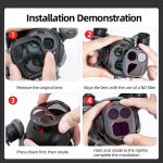 Für DJI Mavic 4 Pro STARTRC 4 in 1 ND8 ND16 ND32 ND64 Objektivfilter-Kit – Bild 15