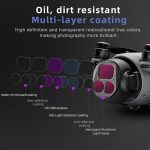Für DJI Mavic 4 Pro STARTRC 4 in 1 ND8 ND16 ND32 ND64 Objektivfilter-Kit – Bild 10