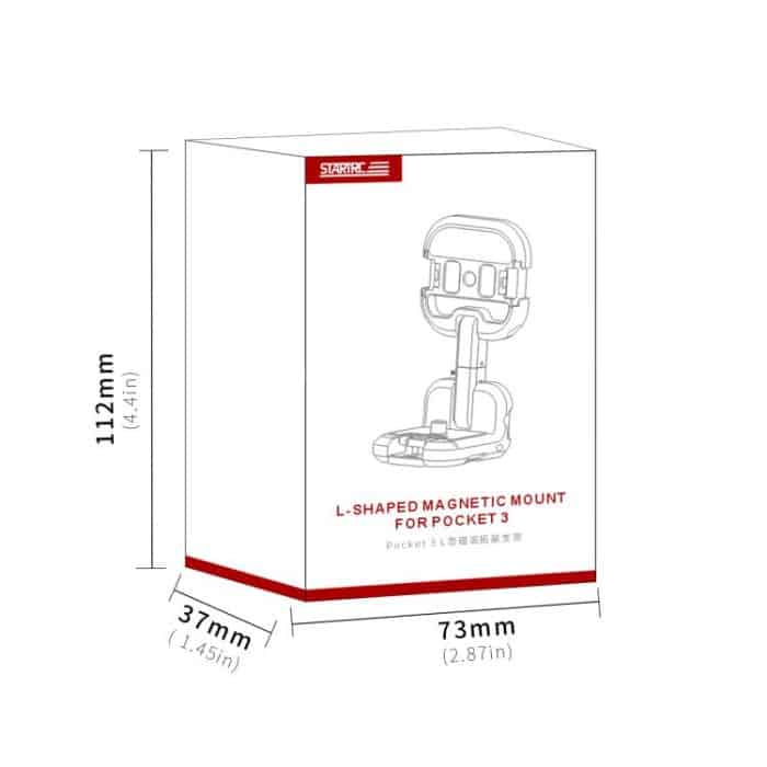 For DJI Osmo Pocket 3 STARTRC Metal L-shaped Expansion Bracket – Bild 4