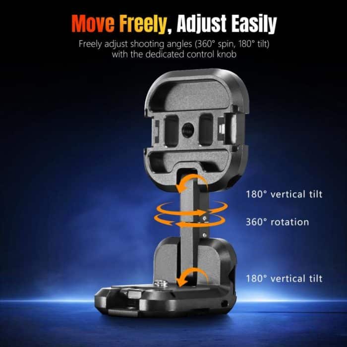 For DJI Osmo Pocket 3 STARTRC Metal L-shaped Expansion Bracket – Bild 8