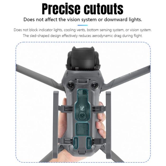 For DJI Mavic 4 Pro STARTRC Sled Anti-fall Anti-dirt Heightened Landing Gear Training Rack, For DJI Mavic 4 Pro – Bild 9