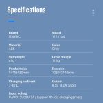 For DJI Mini 3 Pro STARTRC 3 in 1 Charging Butler Battery Charger – Bild 12