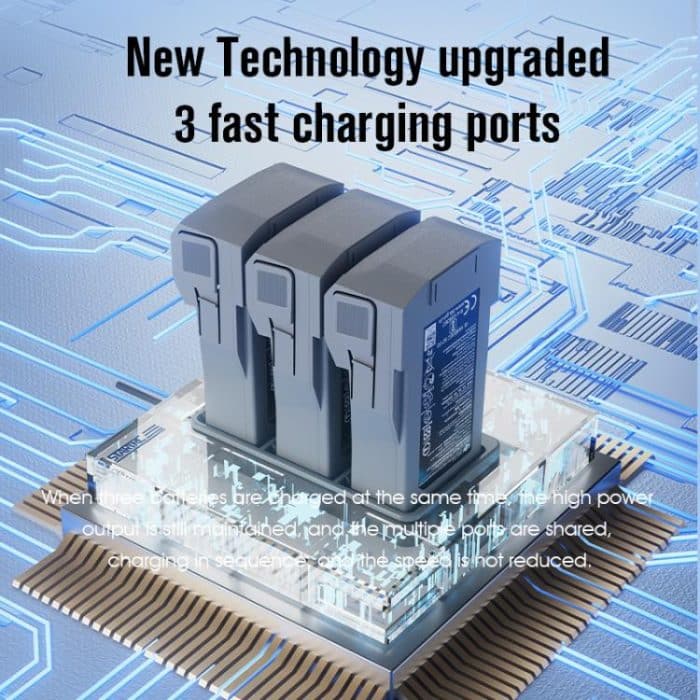 For DJI Mini 3 Pro STARTRC 3 in 1 Charging Butler Battery Charger – Bild 5