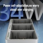 For DJI Mini 3 Pro STARTRC 3 in 1 Charging Butler Battery Charger – Bild 6