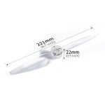 Für DJI Air 3 STARTRC 2 Paar geräuscharme Propeller mit farbiger LED-Blitzlampe, For DJI Air 3 – Bild 5