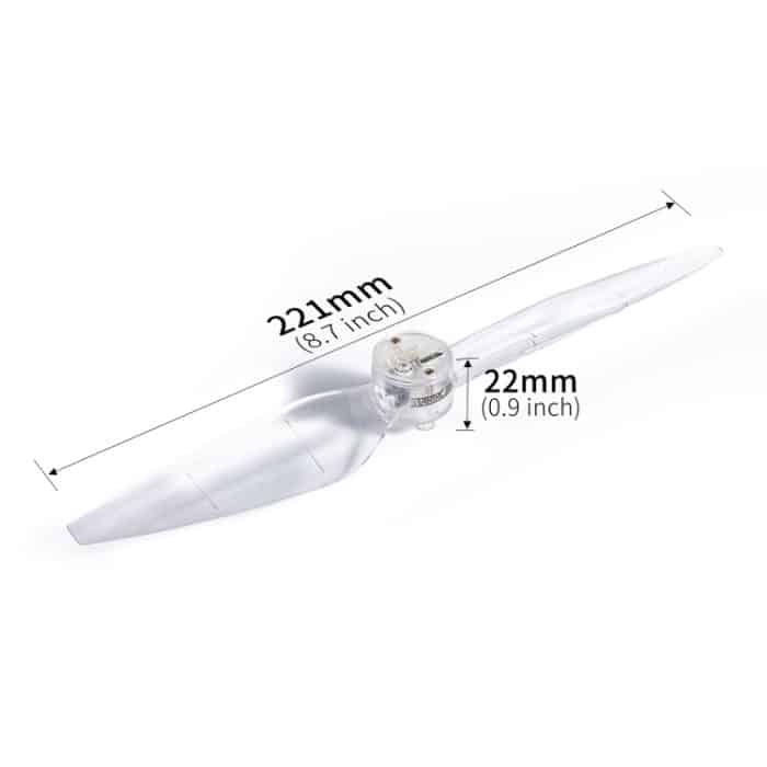 Für DJI Air 3 STARTRC 2 Paar geräuscharme Propeller mit farbiger LED-Blitzlampe, For DJI Air 3 – Bild 5