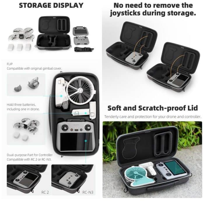 Für DJI Flip Sunnylife Einfache Aufbewahrungstasche Schulterhandtasche – Bild 3