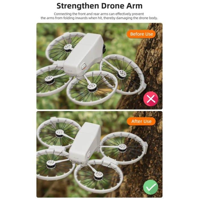 Für DJI Flip Sunnylife Anti-Shake-Armschnalle Befestigung Integrierte Schnalle Schnellverschluss Antikollisionsschnalle – Bild 5