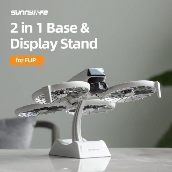 Für DJI Flip Sunnylife 2 in 1 Desktop-Display-Ständer Drone Basis Montieren Ausstellung Basis Halterung – Bild 3