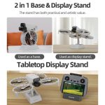 Für DJI Flip Sunnylife 2 in 1 Desktop-Display-Ständer Drone Basis Montieren Ausstellung Basis Halterung – Bild 4