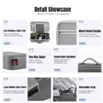 For DJI Osmo 360 STARTRC Full Kit Portable Handbag Shoulder PU Storage Bag, For DJI Osmo 360 PU – Bild 10