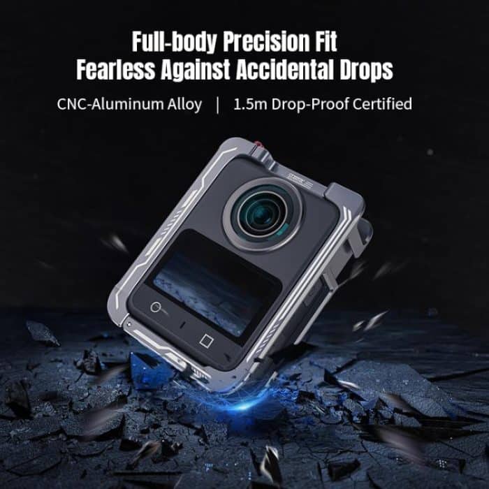 For DJI Osmo 360 STARTRC Metal Cage Frame with Cold Shoe, For DJI Osmo 360 – Bild 11