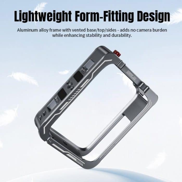 For DJI Osmo 360 STARTRC Metal Cage Frame with Cold Shoe, For DJI Osmo 360 – Bild 12