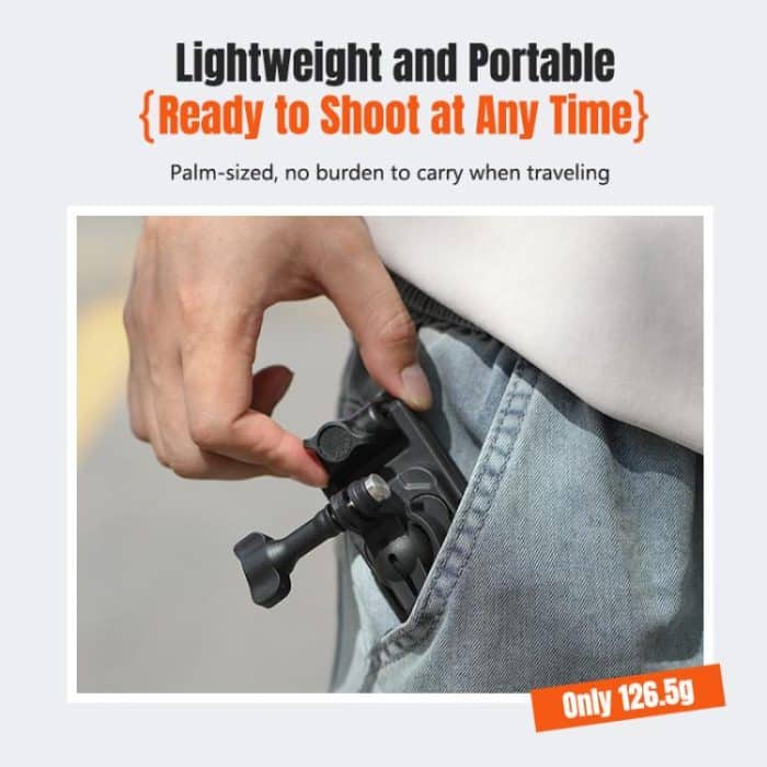 STARTRC Magnetic  Backpack Clip Mount for DJI Osmo 360 / GoPro Action Cameras, Magnetic Backpack Clip – Bild 12