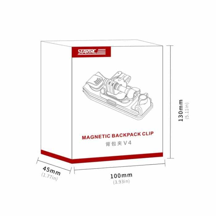 STARTRC Magnetic  Backpack Clip Mount for DJI Osmo 360 / GoPro Action Cameras, Magnetic Backpack Clip – Bild 17