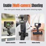 STARTRC Magnetic  Backpack Clip Mount for DJI Osmo 360 / GoPro Action Cameras, Magnetic Backpack Clip – Bild 4