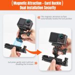 STARTRC Magnetic  Backpack Clip Mount for DJI Osmo 360 / GoPro Action Cameras, Magnetic Backpack Clip – Bild 8