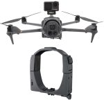 For DJI Mavic 4 Pro STARTRC Air-Dropping System Thrower Parabolic with Expansion Bracket, For DJI Mavic 4 Pro