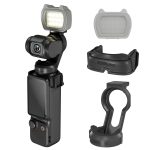 Für DJI Pocket 3 STARTRC Katzenohren Magnetisches Fülllicht mit Halterclip-Kit, Fill Light with Holder Clip