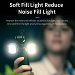 Für DJI Pocket 3 STARTRC Katzenohren Magnetisches Fülllicht mit Halterclip-Kit, Fill Light with Holder Clip – Bild 3