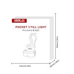 Für DJI Pocket 3 STARTRC Katzenohren Magnetisches Fülllicht mit Halterclip-Kit, Fill Light with Holder Clip – Bild 9