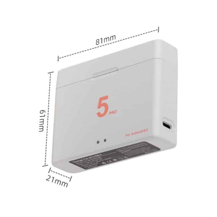 Für DJI Osmo Action 5 Pro / 4 / 3 Batterie Ladegerät Box Dual-Slot Batterien Ladegerät – Bild 2