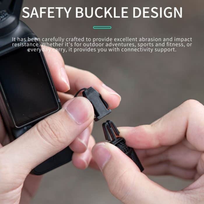 Für DJI Pocket 3 STARTRC Anti-Lost Halskette Lanyard Seil, For DJI Pocket 3 – Bild 3