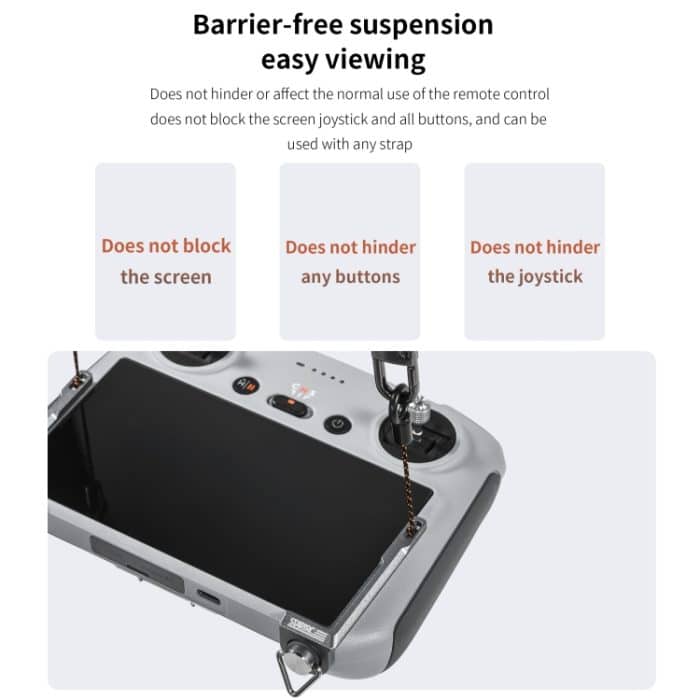 Für DJI RC / RC 2 STARTRC Umhängegurt-Selbstausgleichssystem-Kit – Bild 5