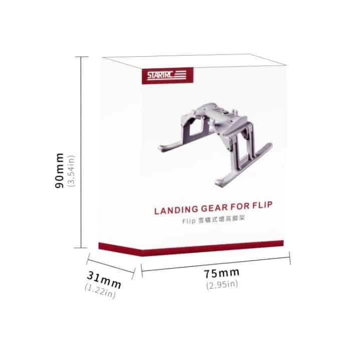 Für DJI Flip STARTRC Klappbares Anti-Fall-Anti-Schmutz-Trainingsgestell für erhöhtes Fahrwerk, For DJI Flip – Bild 4