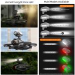 Für DJI Avata 2 Sunnylife Action Kamera Halter Halterung Drone Licht Halterung Lampe – Bild 4