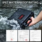 Für Insta360 X4 STARTRC Wasserdichte EVA ABS Dual-layer Koffer Lagerung Box, For Insta360 X4 – Bild 4