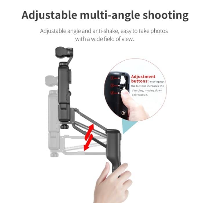 Für DJI OSMO Pocket 2 STARTRC stoßdämpfende Stufenreduzierer-Tragetasche, Aufbewahrungstasche, For DJI OSMO Pocket 2 – Bild 6