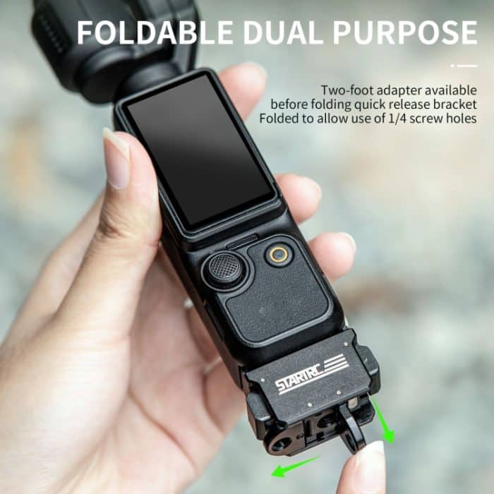 Für DJI Pocket 3 STARTRC Quick Mount Adapter Verlängerungshalterung, For DJI Pocket 3 – Bild 5
