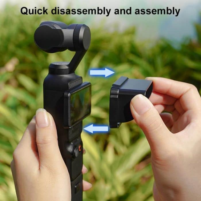 For DJI Osmo Pocket 3 BRDRC Sunshade Hood Screen Shade – Bild 12