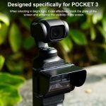 For DJI Osmo Pocket 3 BRDRC Sunshade Hood Screen Shade – Bild 4