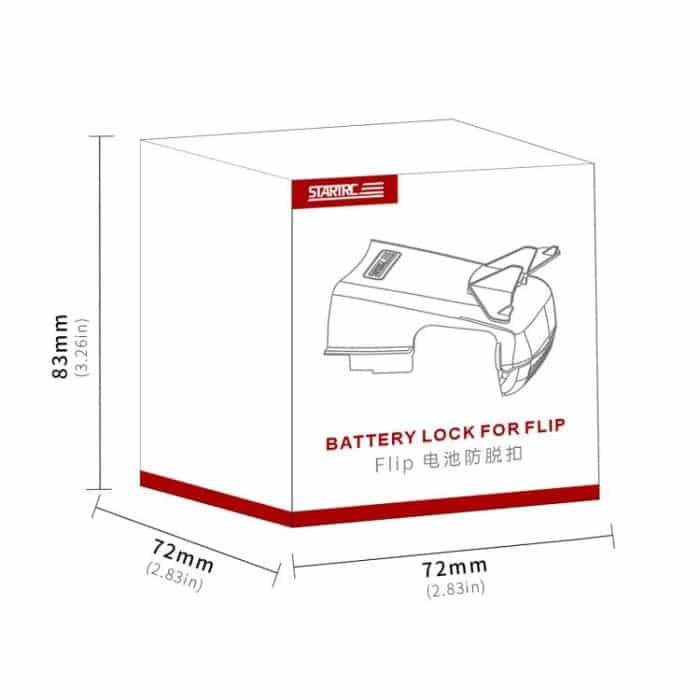 For DJI Flip STARTRC Battery Quick-release Flying Tail Cover, For DJI Flip – Bild 4