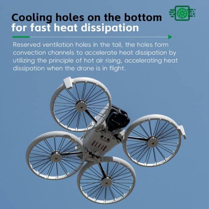 For DJI Flip STARTRC Battery Quick-release Flying Tail Cover, For DJI Flip – Bild 8