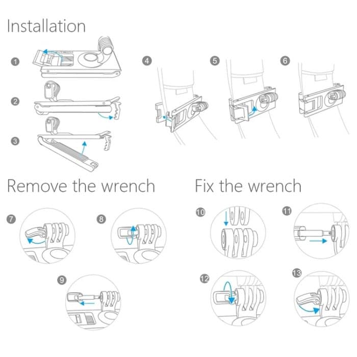 PGYTECH P-18C-019 Gurtbefestigter Halter für DJI Osmo Pocket / Action – Bild 5