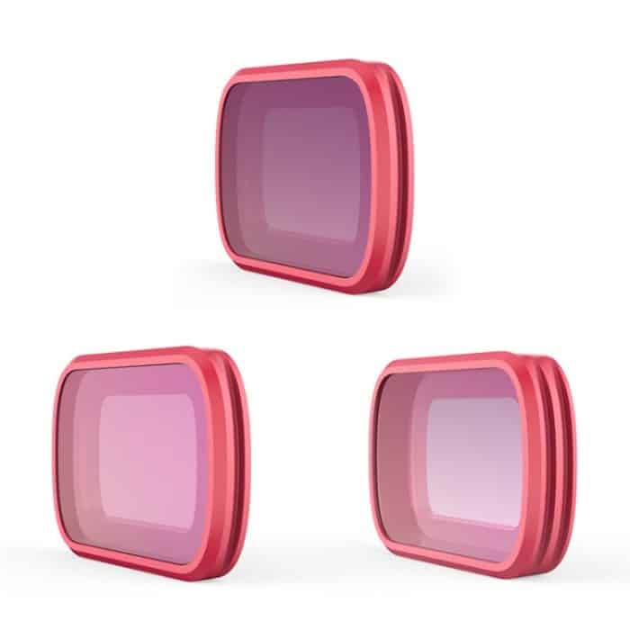 3 STÜCKE PGYTECH P-18C-012 CPL / ND8 / ND16 Professioneller Tauchfarblinsenfilter für DJI Osmo Pocket – Bild 2