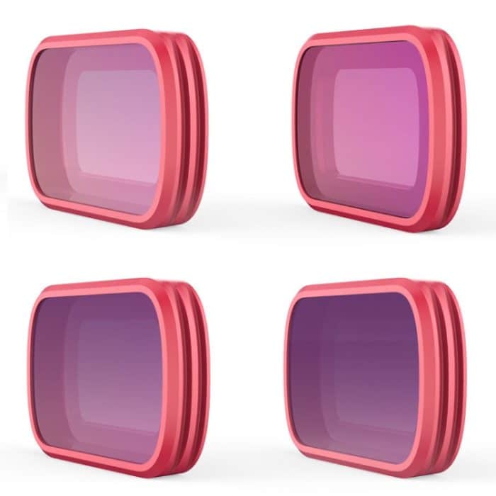 4 STÜCKE PGYTECH P-18C-014 ND / PL Professioneller Tauchfarblinsenfilter für DJI Osmo Pocket – Bild 2