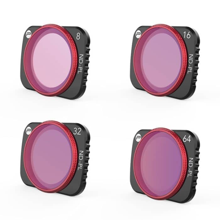 4 PCS PGYTECH P-16A-035 NDPL8 / 16/32/64 Objektivfilter für DJI Mavic Air 2 Drohnenzubehör – Bild 2