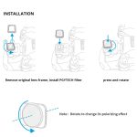 PGYTECH P-16A-032 UV-Linsenfilter für DJI Mavic Air 2 Drohnenzubehör – Bild 7