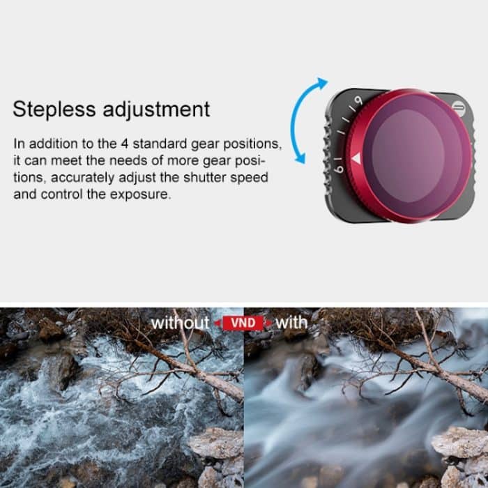 PGYTECH P-16A-041 VND-6-9 Getriebelinsenfilter für DJI Mavic Air 2 Drohnenzubehör – Bild 4