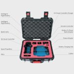 PGYTECH P-16A-037 Tragbare Sicherheitsbox Wasserdichte und feuchtigkeitsbeständige Aufbewahrungstasche für DJI Mavic Air 2 – Bild 3